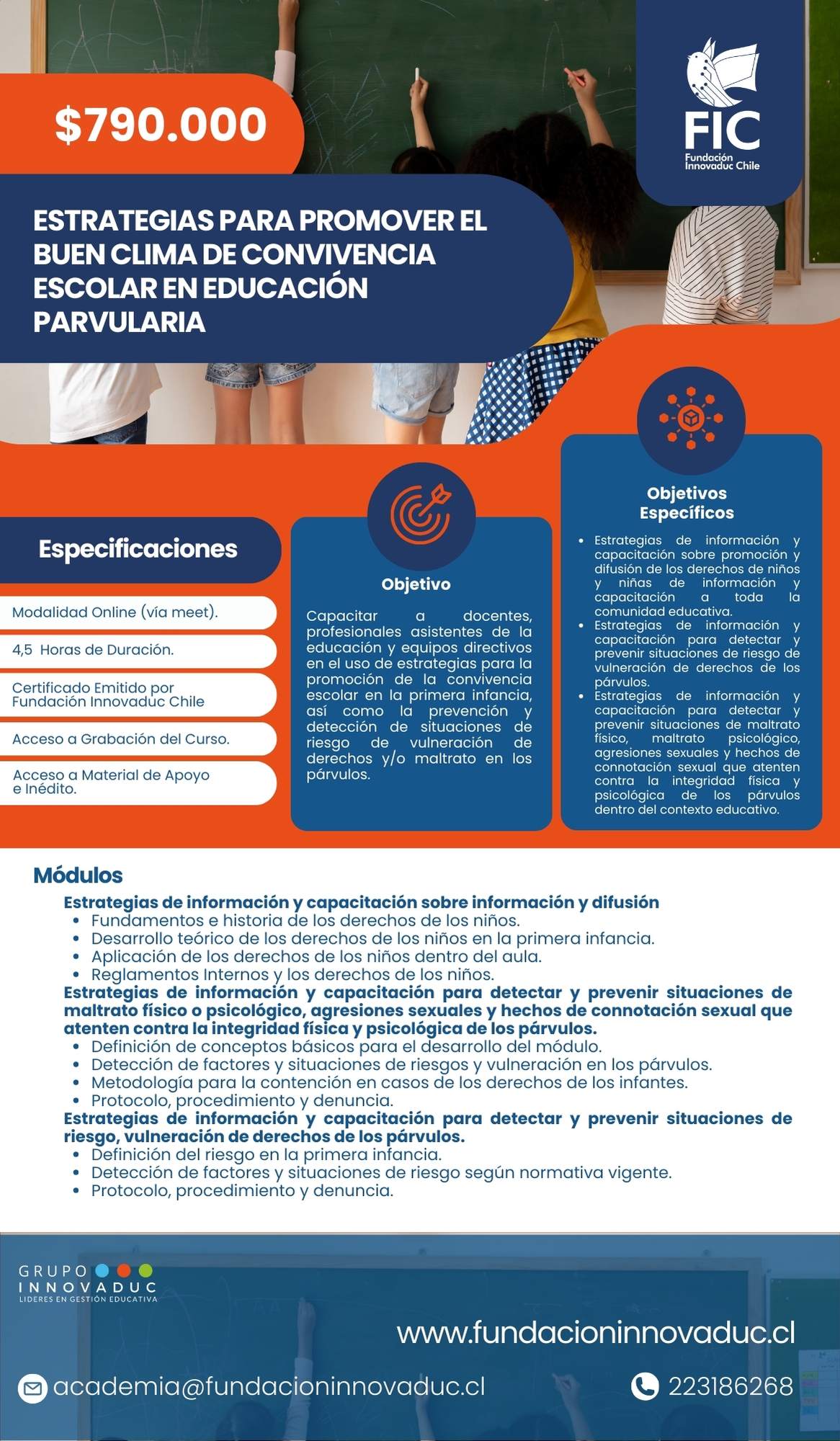 Convivencia Escolar Fundación Innovaduc